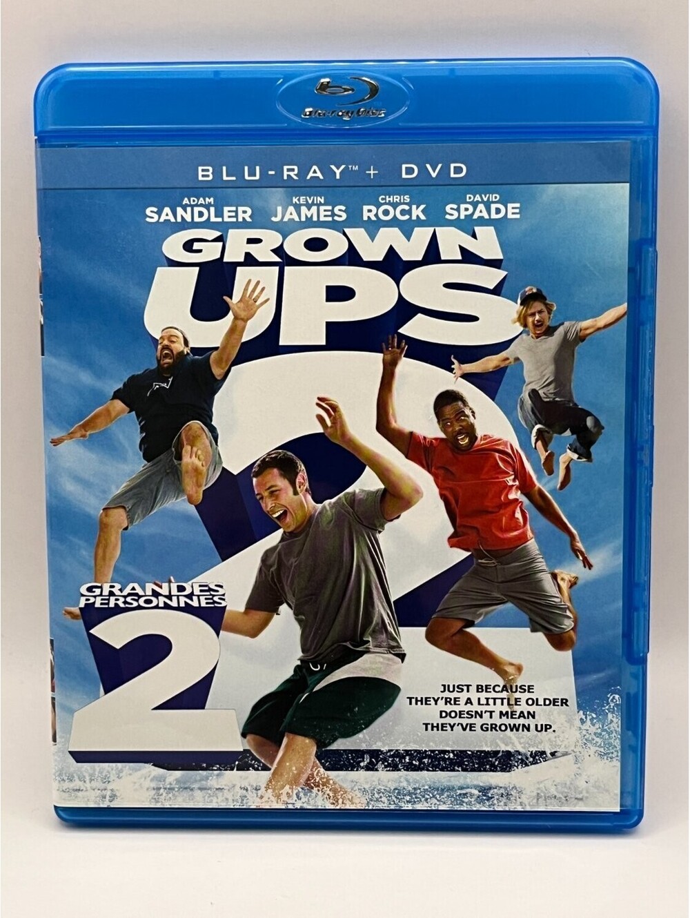 Grown Ups 2 Blu-ray Bilingual Canadian Release Adam Sandler Comedy Dennis Dugan